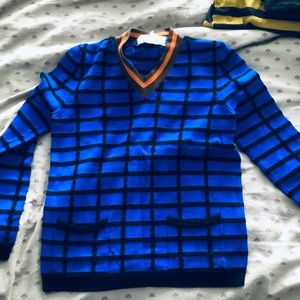 Marni blue striped sweater.Size Small